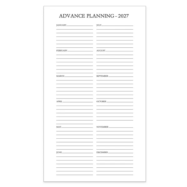14-month Academic planner with translucent vinyl cover, starts in July... from ASI 54040 Fey Promo / Fey Calendar Impressions