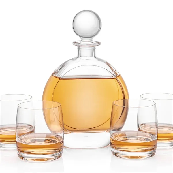 The Bonello Decanter Set brings timeless elegance to your home bar,... from ASI 84592 St Regis Group