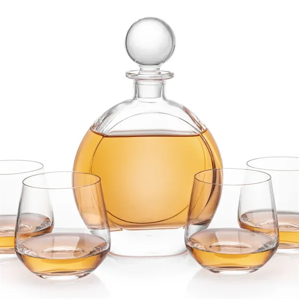The Bonello Decanter Set brings timeless elegance to your home bar,... from ASI 84592 St Regis Group