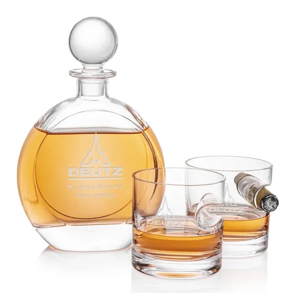 The Bonello Decanter Set brings timeless elegance to your home bar,... from ASI 84592 St Regis Group