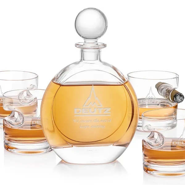 The Bonello Decanter Set brings timeless elegance to your home bar,... from ASI 84592 St Regis Group