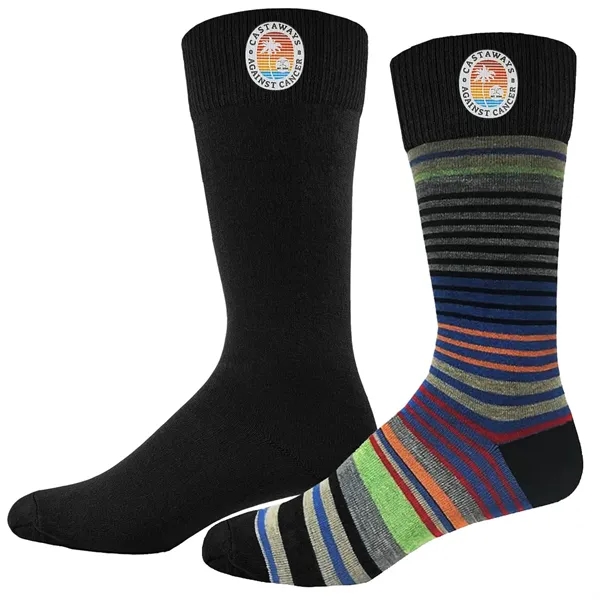 Men's dress socks made of nylon and spandex; made in the... from ASI 90160 Suntex Industries
