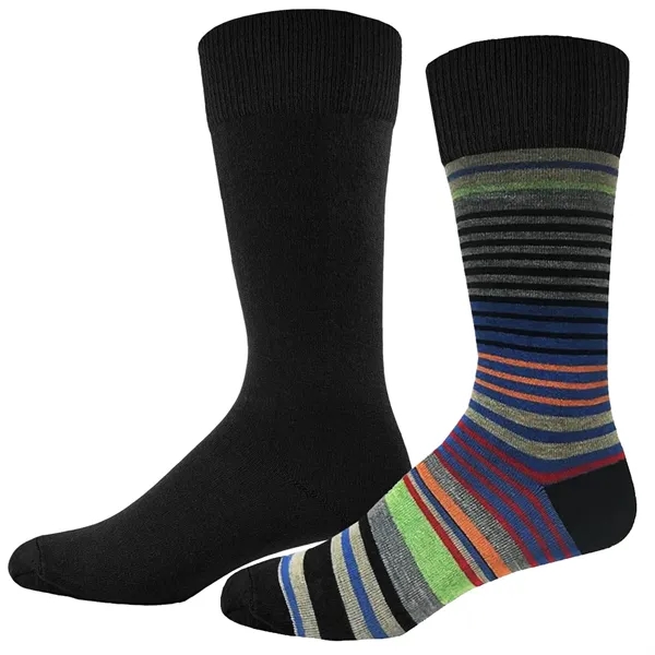 Men's dress socks made of nylon and spandex; made in the... from ASI 90160 Suntex Industries