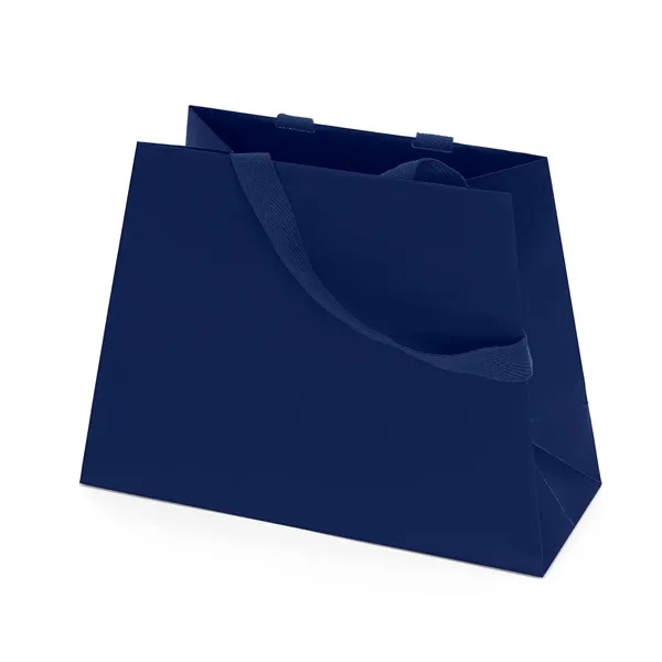 Matte-laminated Eurotote with a unique trapezoid shape. 16" long woven handles.... from ASI 37940 Bag Makers Inc