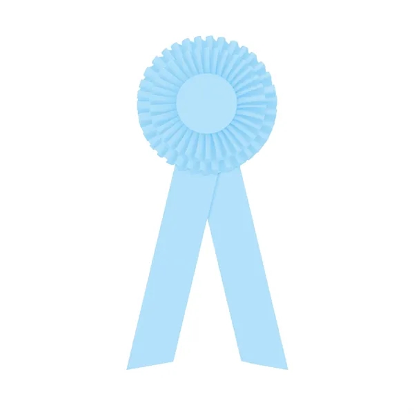 Rosette with two streamers 1 5/8" angled, 12" total length.... from ASI 93520 Ventura Inc