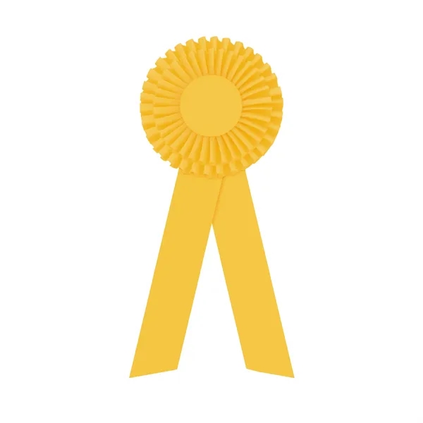 Rosette with two streamers 1 5/8" angled, 12" total length.... from ASI 93520 Ventura Inc