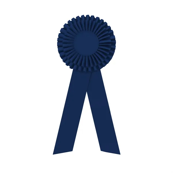 Rosette with two streamers 1 5/8" angled, 12" total length.... from ASI 93520 Ventura Inc