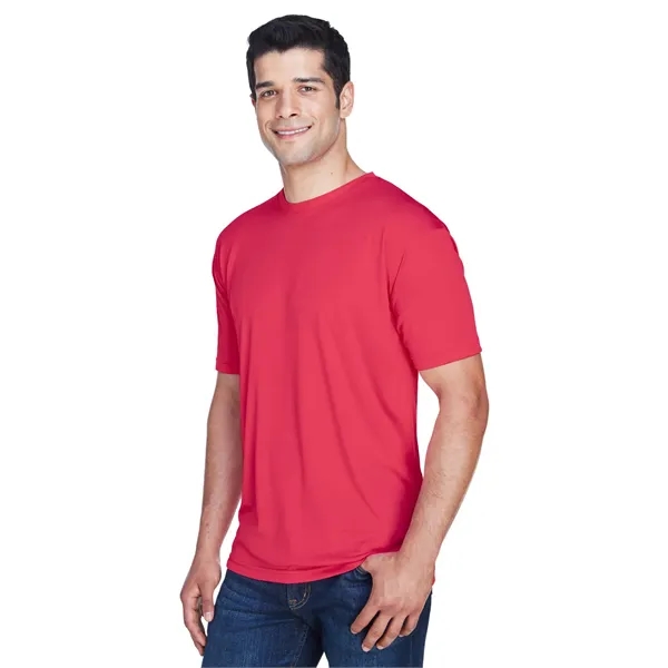 UltraClub men's Cool & Dry Sport performance interlock T-shirt.... from ASI 34063 alphabroder