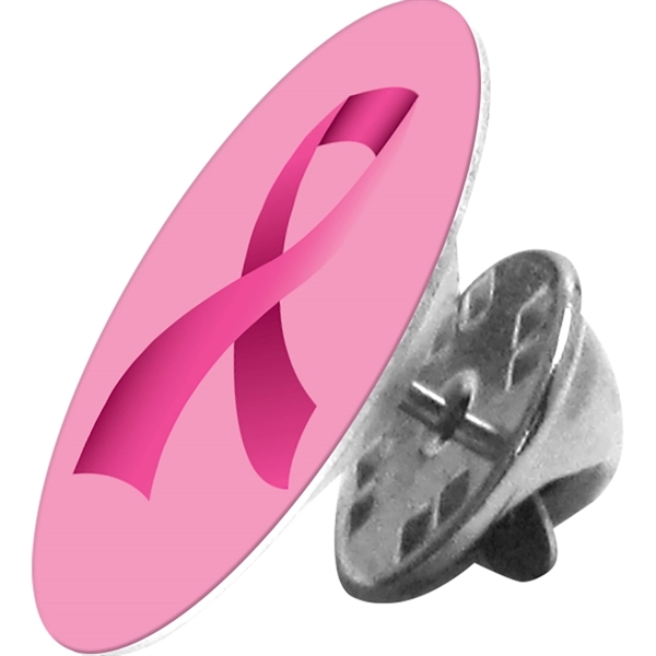 0.875" x 0.09" metal lapel pins with color print.... from ASI 92531 Unique Custom Products / UCP