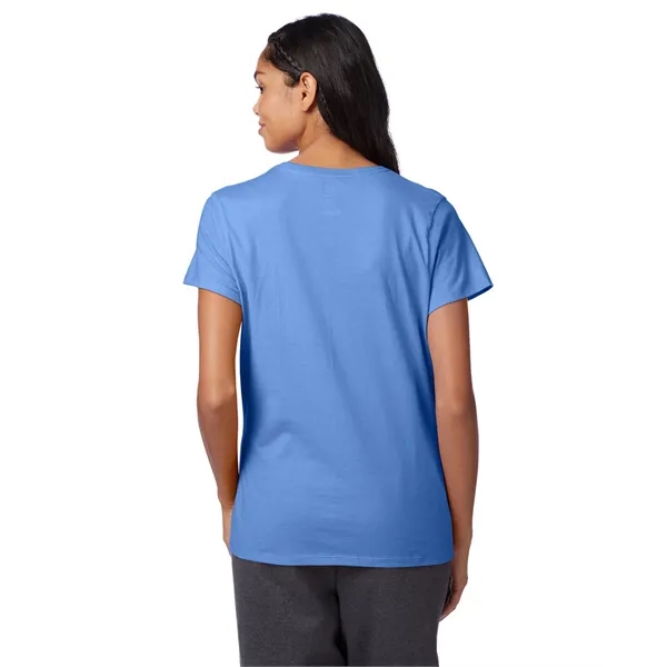 Women's contoured, side-seamed T-shirt made of preshrunk cotton in several available... from ASI 34063 alphabroder