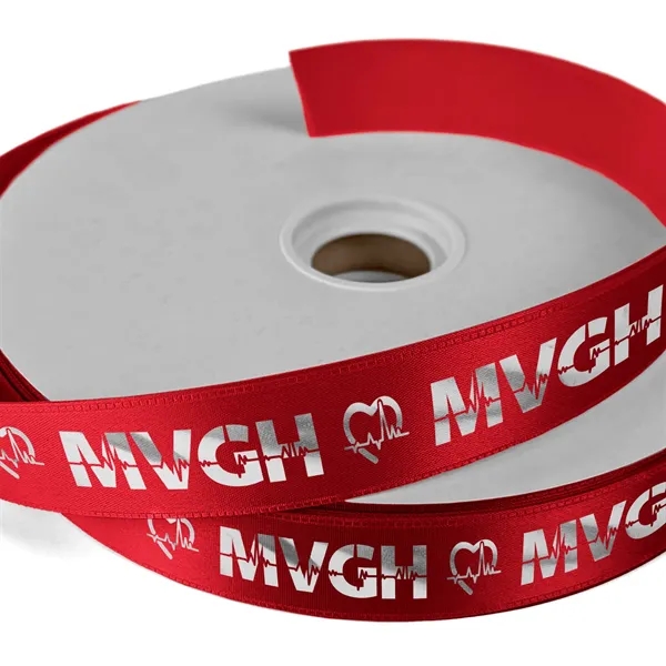 1" Badge Satin Ribbon holds its shape beautifully and makes any... from ASI 37940 Bag Makers Inc