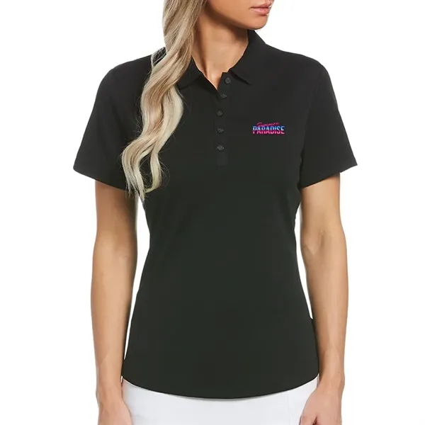 Ladies classic polo with 5-button placket and moisture-wicking stretch fabric.... from ASI 39552 BEL Promo