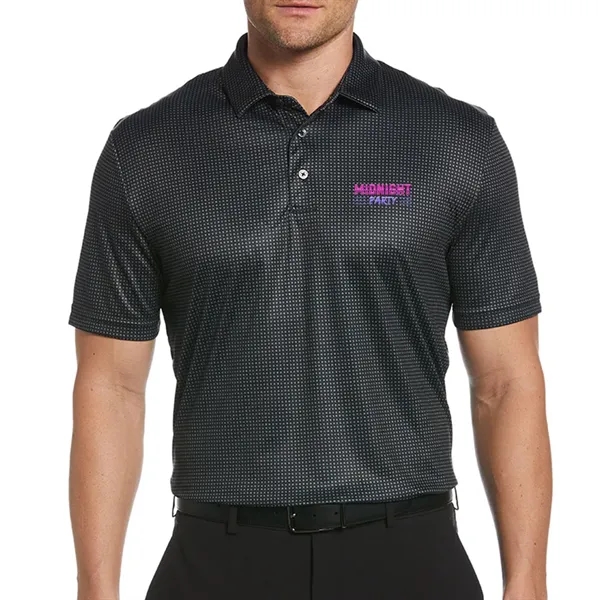 Unisex printed polo with moisture-wicking stretch fabric and 3-button placket.... from ASI 39552 BEL Promo