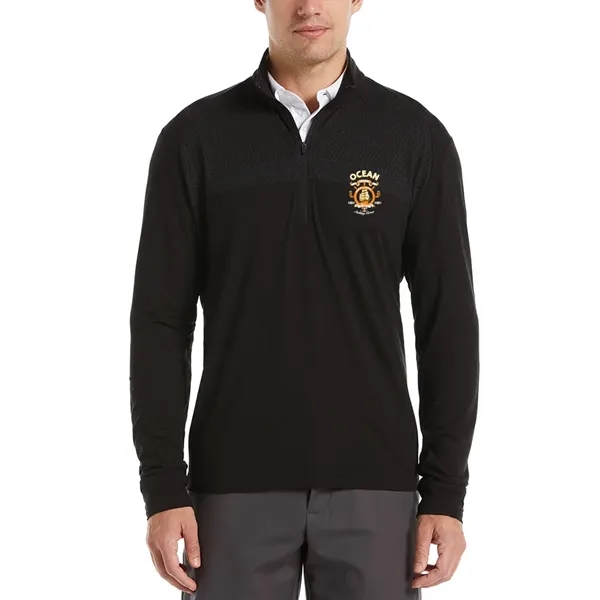 Unisex 1/4 zip pullover with water-repellent finish and enhanced stretch technology.... from ASI 39552 BEL Promo