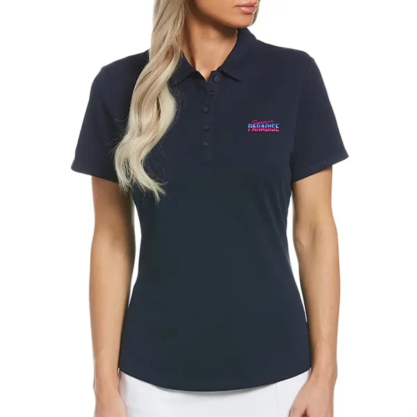 Ladies classic polo with 5-button placket and moisture-wicking stretch fabric.... from ASI 39552 BEL Promo