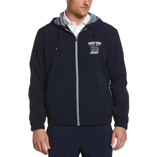 Unisex full-zip jacket with water-repellant finish and front welt pockets.... from ASI 39552 BEL Promo