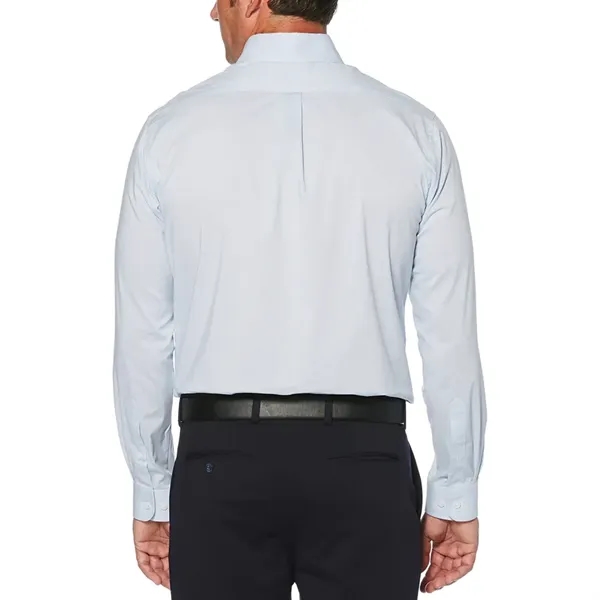 Unisex mini-grid woven shirt with left chest pocket and performance stretch... from ASI 39552 BEL Promo