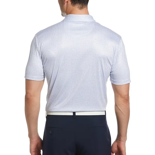 Unisex printed polo with moisture-wicking stretch fabric and 3-button placket.... from ASI 39552 BEL Promo