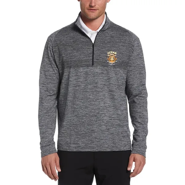 Unisex 1/4 zip pullover with water-repellent finish and enhanced stretch technology.... from ASI 39552 BEL Promo