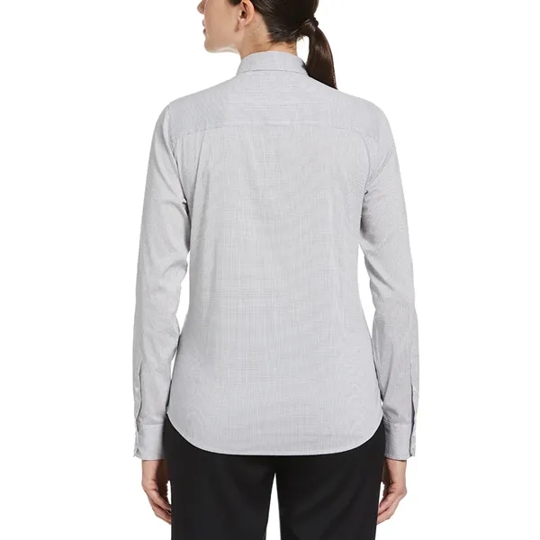 Ladies woven shirt with 8-button front and performance stretch fabric.... from ASI 39552 BEL Promo