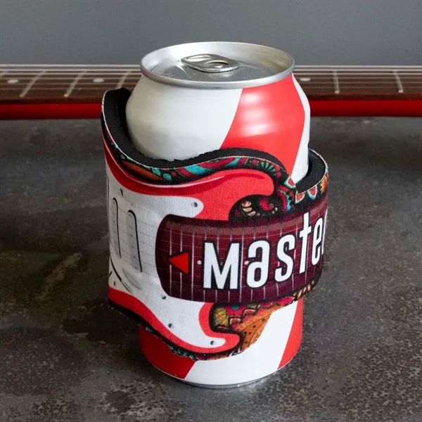 An attention-grabbing guitar-shaped slap wrap, that keeps your hand dry and... from ASI 61966 HPG / Best Promotions USA