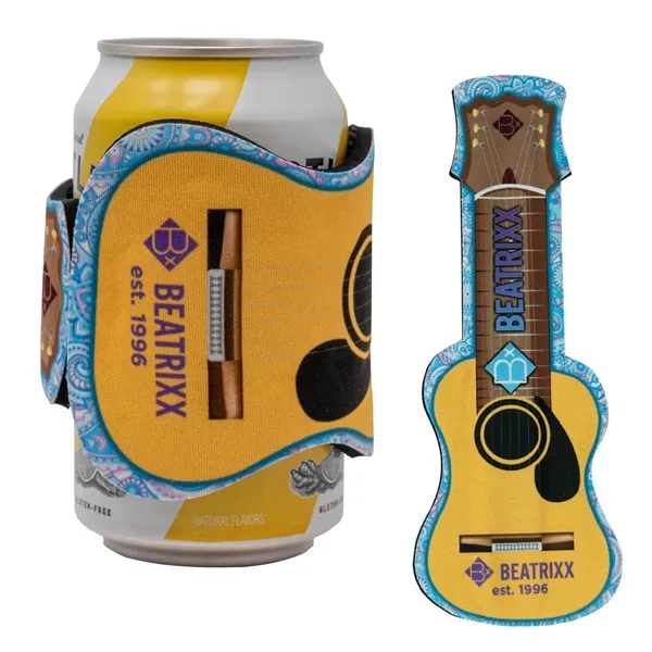 An attention-grabbing guitar-shaped slap wrap, that keeps your hand dry and... from ASI 61966 HPG / Best Promotions USA