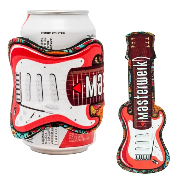 An attention-grabbing guitar-shaped slap wrap, that keeps your hand dry and... from ASI 61966 HPG / Best Promotions USA