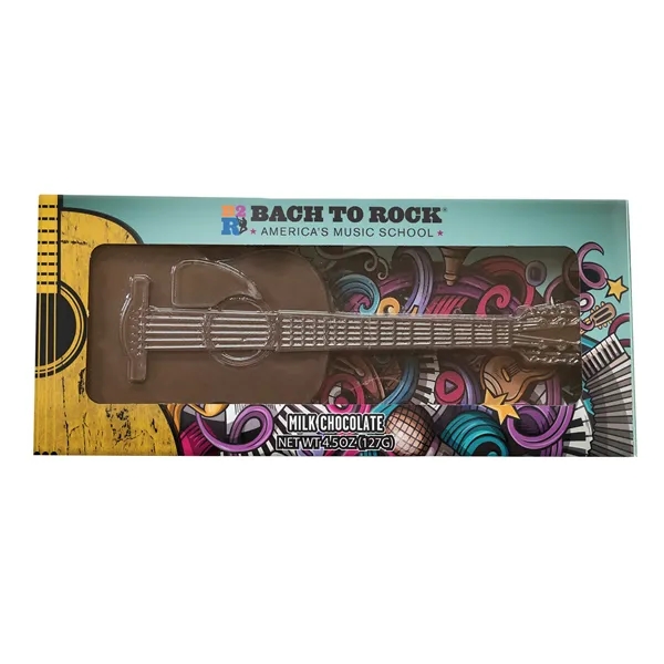 4.5 oc. Chocolate Molded Guitar... from ASI 44900 NC Custom (CI/Lanco) / Chocolate Inn