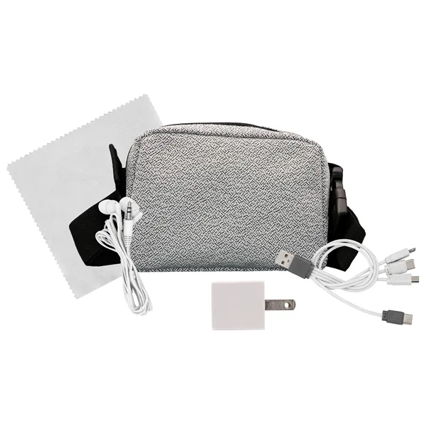 Speck Wall, Cable, Earbud and Cloth Fanny Pack Set... from ASI 30208 A P Specialties / AP Specialties