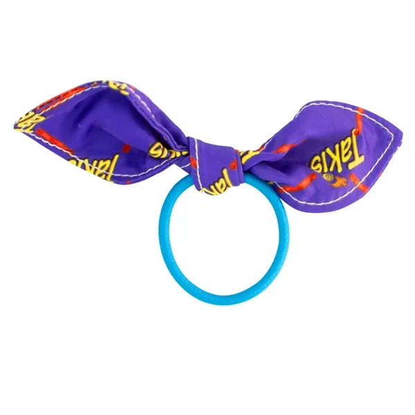 Full Color Bow Hair Tie... from ASI 30208 A P Specialties / AP Specialties