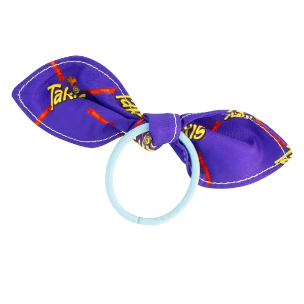 Full Color Bow Hair Tie... from ASI 30208 A P Specialties / AP Specialties