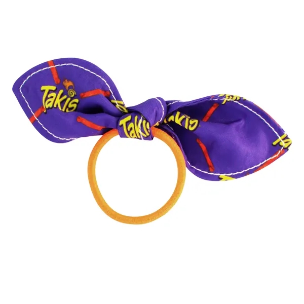 Full Color Bow Hair Tie... from ASI 30208 A P Specialties / AP Specialties