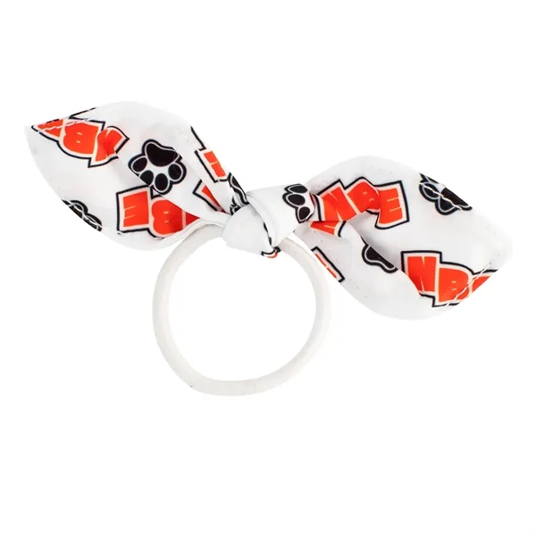 Full Color Bow Hair Tie... from ASI 30208 A P Specialties / AP Specialties