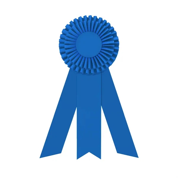 Rosette with 3 streamers, 2" middle dovetail and 1 5/8" sides... from ASI 93520 Ventura Inc