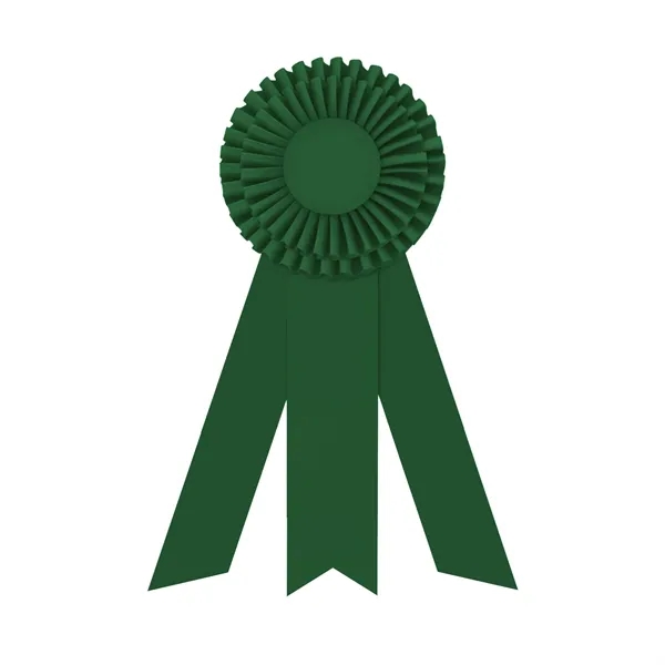 Rosette with 3 streamers, 2" middle dovetail and 1 5/8" sides... from ASI 93520 Ventura Inc