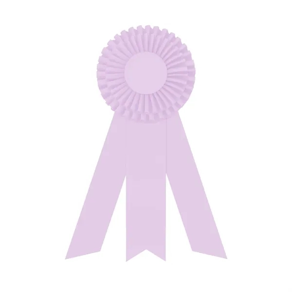 Rosette with 3 streamers, 2" middle dovetail and 1 5/8" sides... from ASI 93520 Ventura Inc