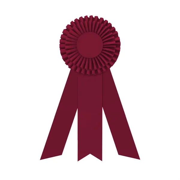 Rosette with 3 streamers, 2" middle dovetail and 1 5/8" sides... from ASI 93520 Ventura Inc