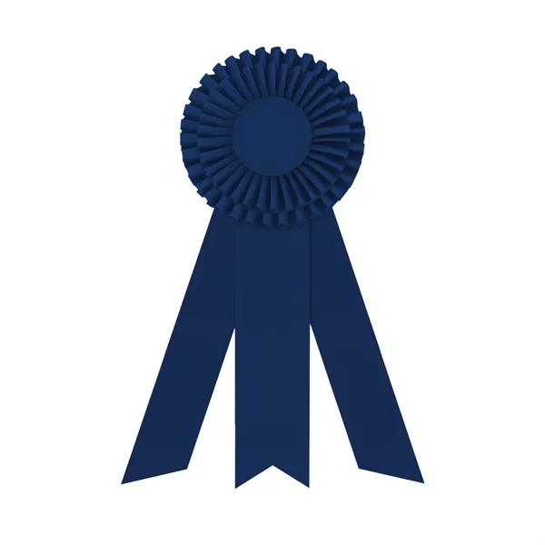 Rosette with 3 streamers, 2" middle dovetail and 1 5/8" sides... from ASI 93520 Ventura Inc