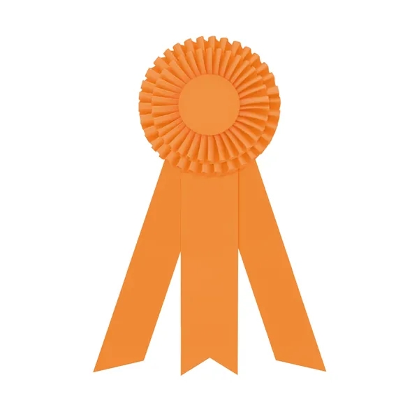 Rosette with 3 streamers, 2" middle dovetail and 1 5/8" sides... from ASI 93520 Ventura Inc