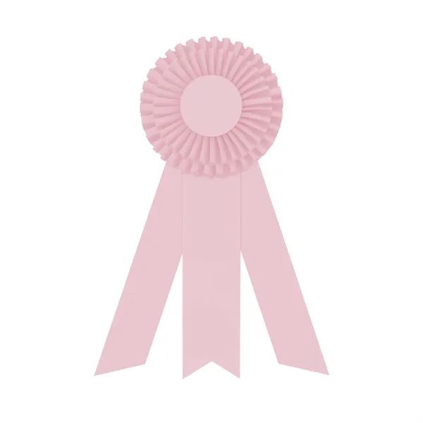 Rosette with 3 streamers, 2" middle dovetail and 1 5/8" sides... from ASI 93520 Ventura Inc