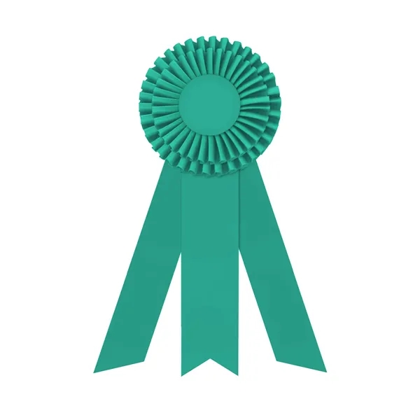 Rosette with 3 streamers, 2" middle dovetail and 1 5/8" sides... from ASI 93520 Ventura Inc