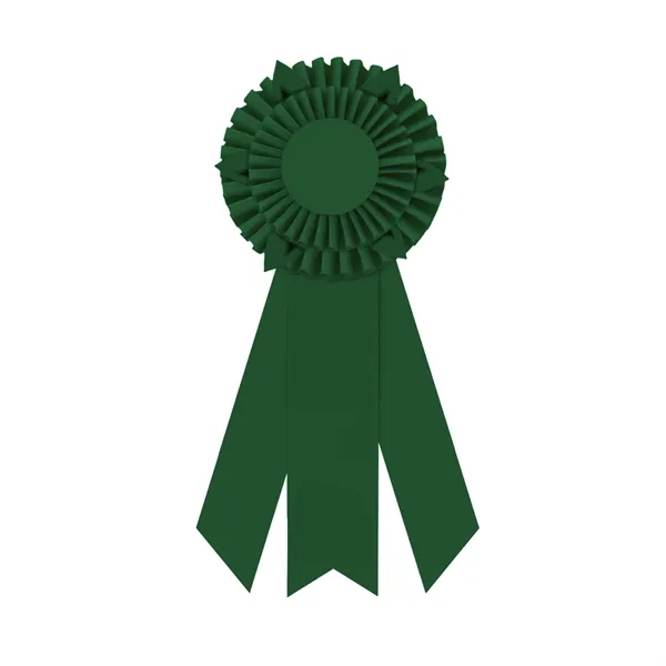 Rosette with 3 streamers, 2" middle dovetail and 1 5/8" sides... from ASI 93520 Ventura Inc