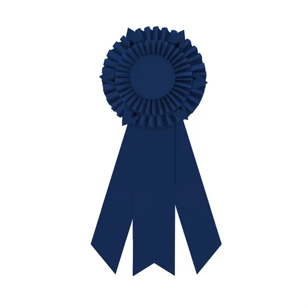 Rosette with 3 streamers, 2" middle dovetail and 1 5/8" sides... from ASI 93520 Ventura Inc