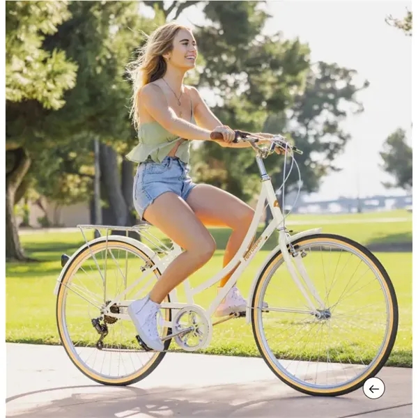 High-Tensile Steel Step Through Frame,Shimano 7-Speed Drivetrain,Revoshift Twist-Grip Shifter,Sturdy Rear Rack,Full-Wrap... from ASI 72657 Active Life Promo / Active Life Promo