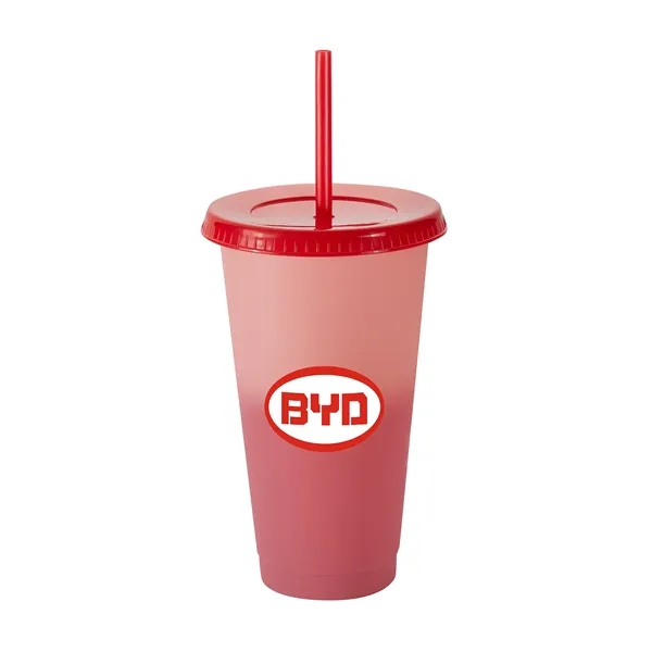 4 pc. set of color-changing tumblers with straws and reusable lids.... from ASI 57800 Gordon Sinclair / Gordon Sinclair®