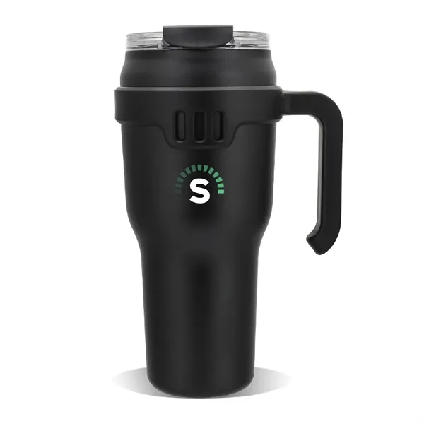 40 oz. Vaccum Insulated Stainless Steel Mug with Built-in Fl... from ASI 39820 Opusline (Benmex) / Opus Line