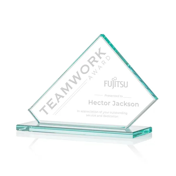 Beautiful jade glass award.... from ASI 84592 St Regis Group / St Regis