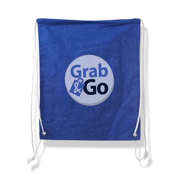 4oz Cotton Drawstring Backpack... from ASI 39552 BEL Promo