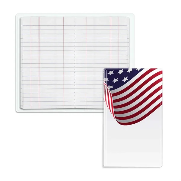 Tally book junior with a 200-page sewn paper pad and frosty... from ASI 54040 Fey Promo / Tally Books by Fey