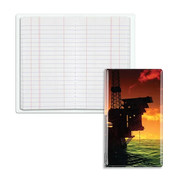 Tally book junior with a 200-page sewn paper pad and frosty... from ASI 54040 Fey Promo / Tally Books by Fey